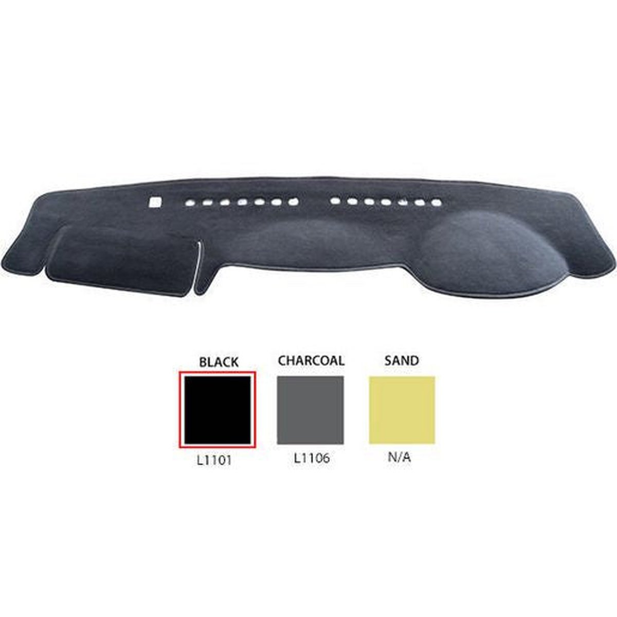 Sunland Dashmat Black fits FOTON TUNLAND P201 L1101