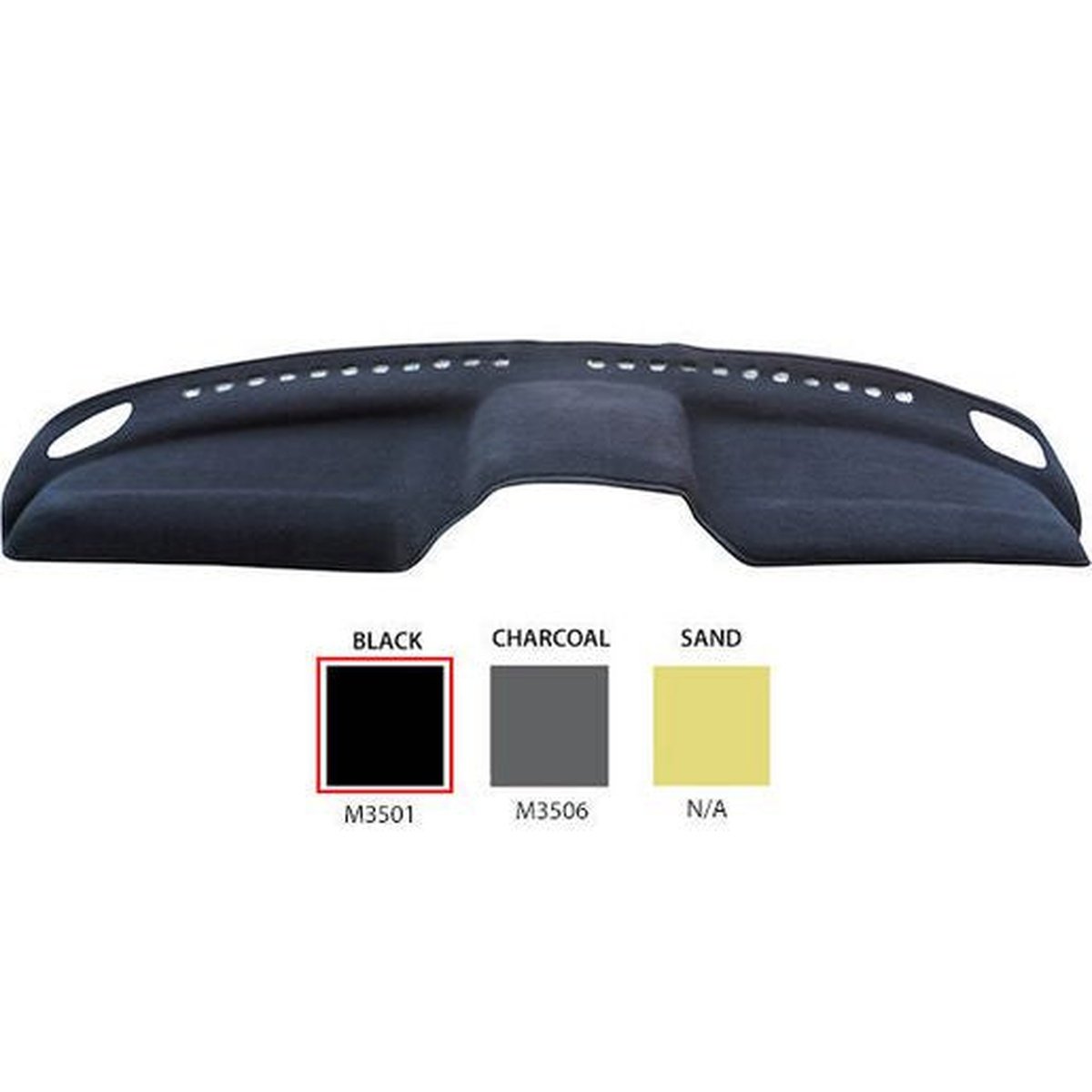 Sunland Dashmat Black fits MITSUBISHI TRITON MK M3501