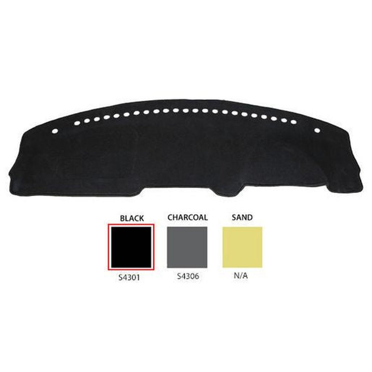 Sunland Dashmat Black fits SUZUKI IGNIS MF S4301