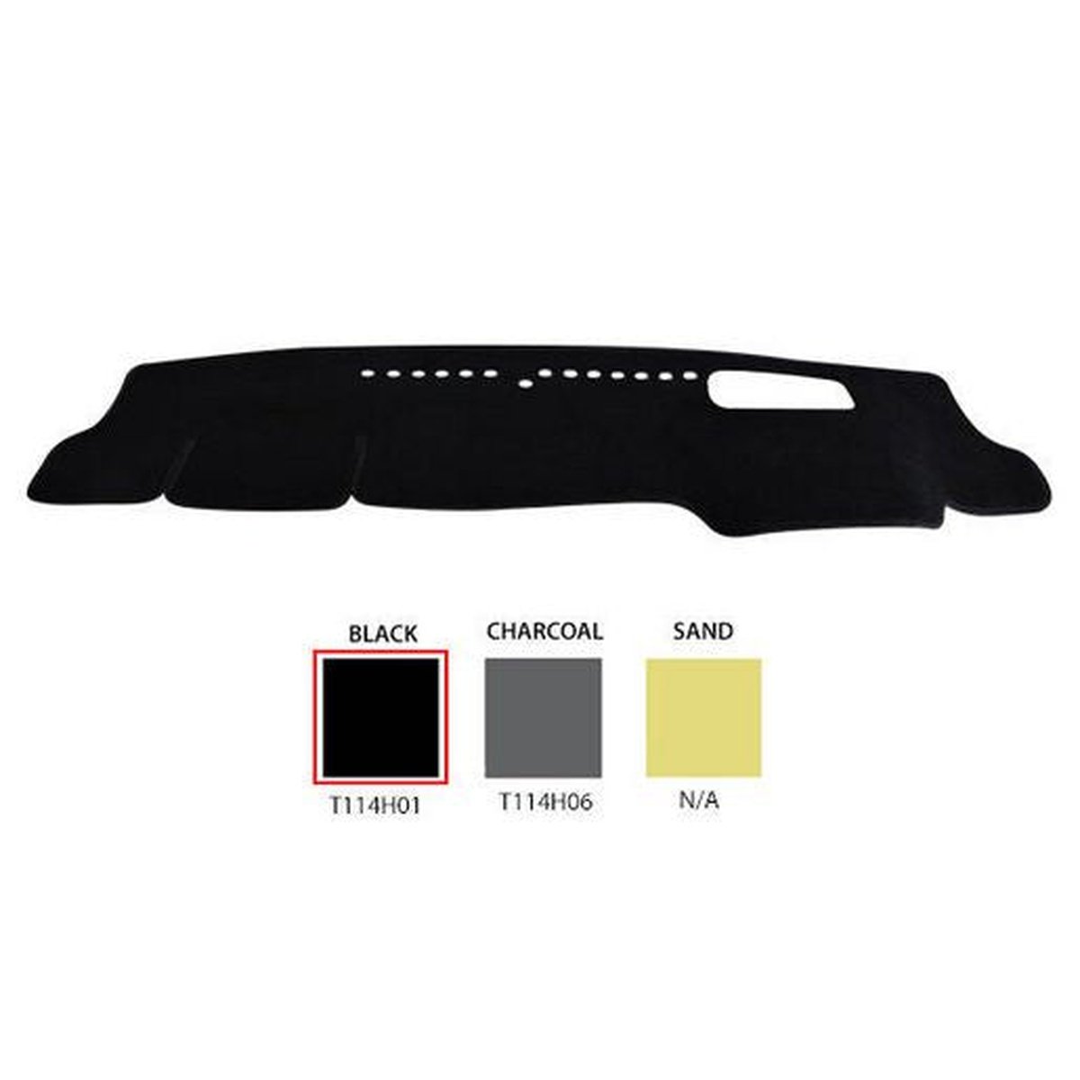 Sunland Dashmat Black fits TOYOTA CAMRY ASV70R/GSV70R/AXVH71R T114H01
