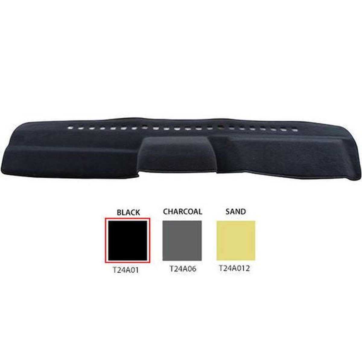 Sunland Dashmat Black fits TOYOTA LANDCRUISER T24A01