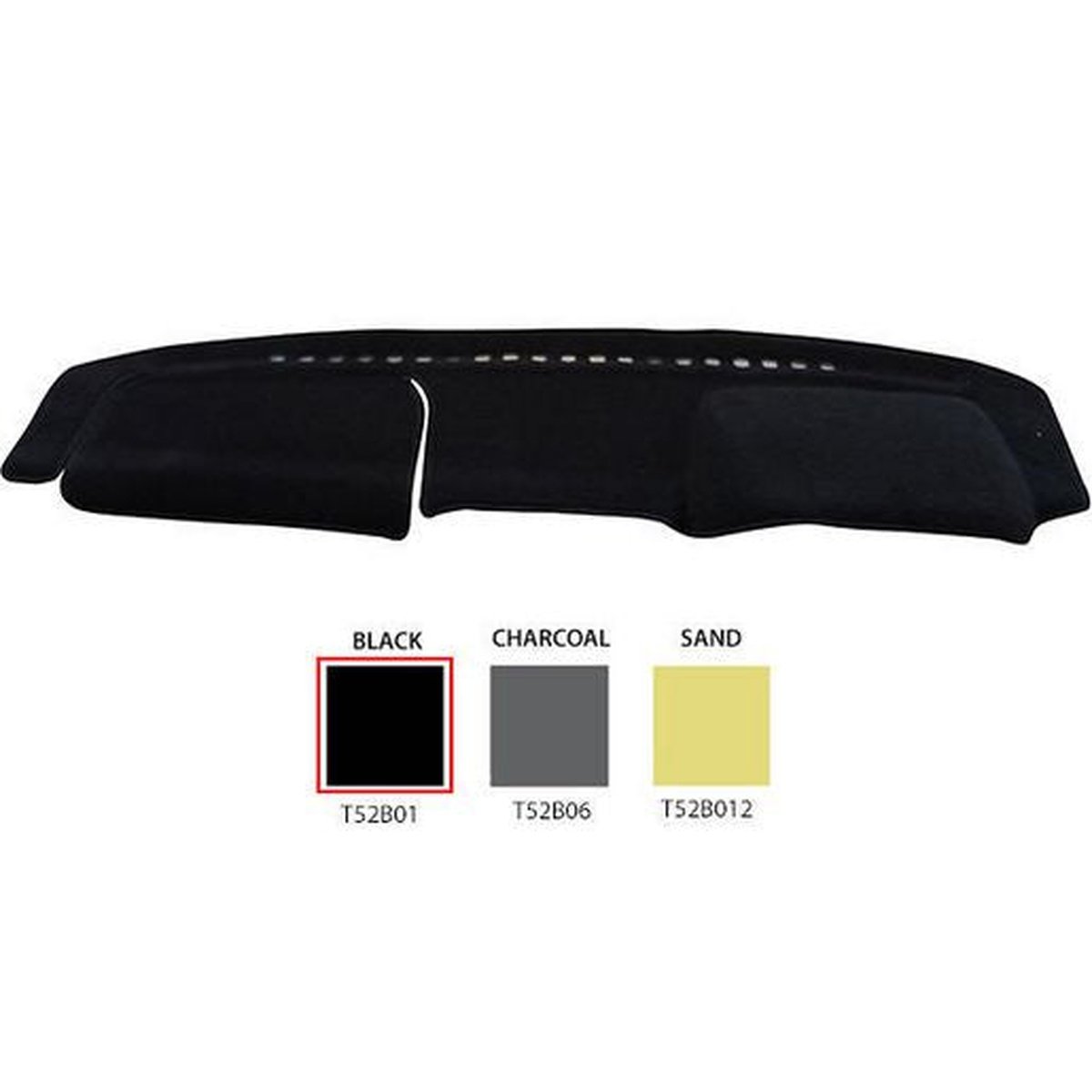Sunland Dashmat Black fits TOYOTA PRADO 95 SERIES T52B01