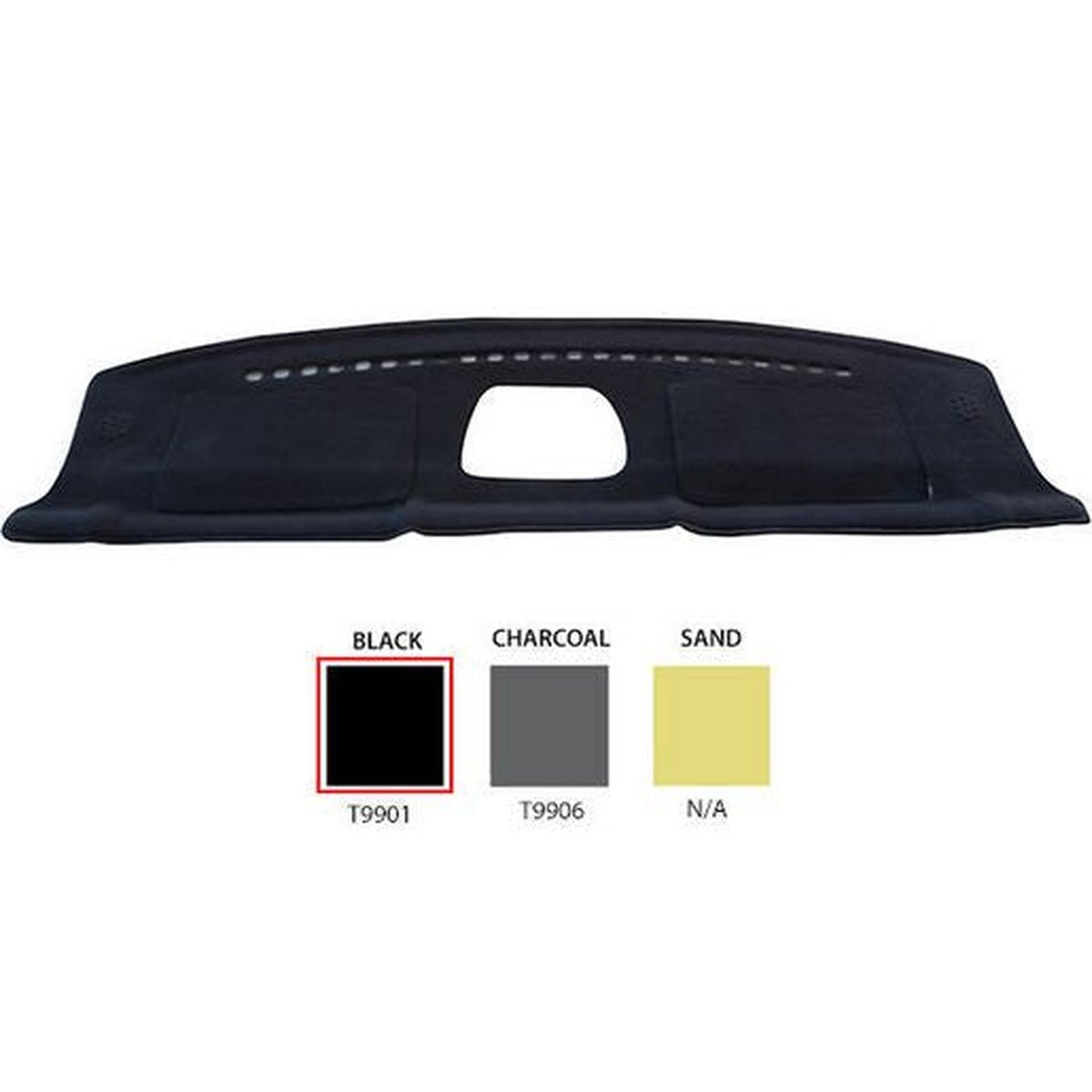 Sunland Dashmat Black fits TOYOTA FJ CRUISER GSJ15R 15 SERIES T9901