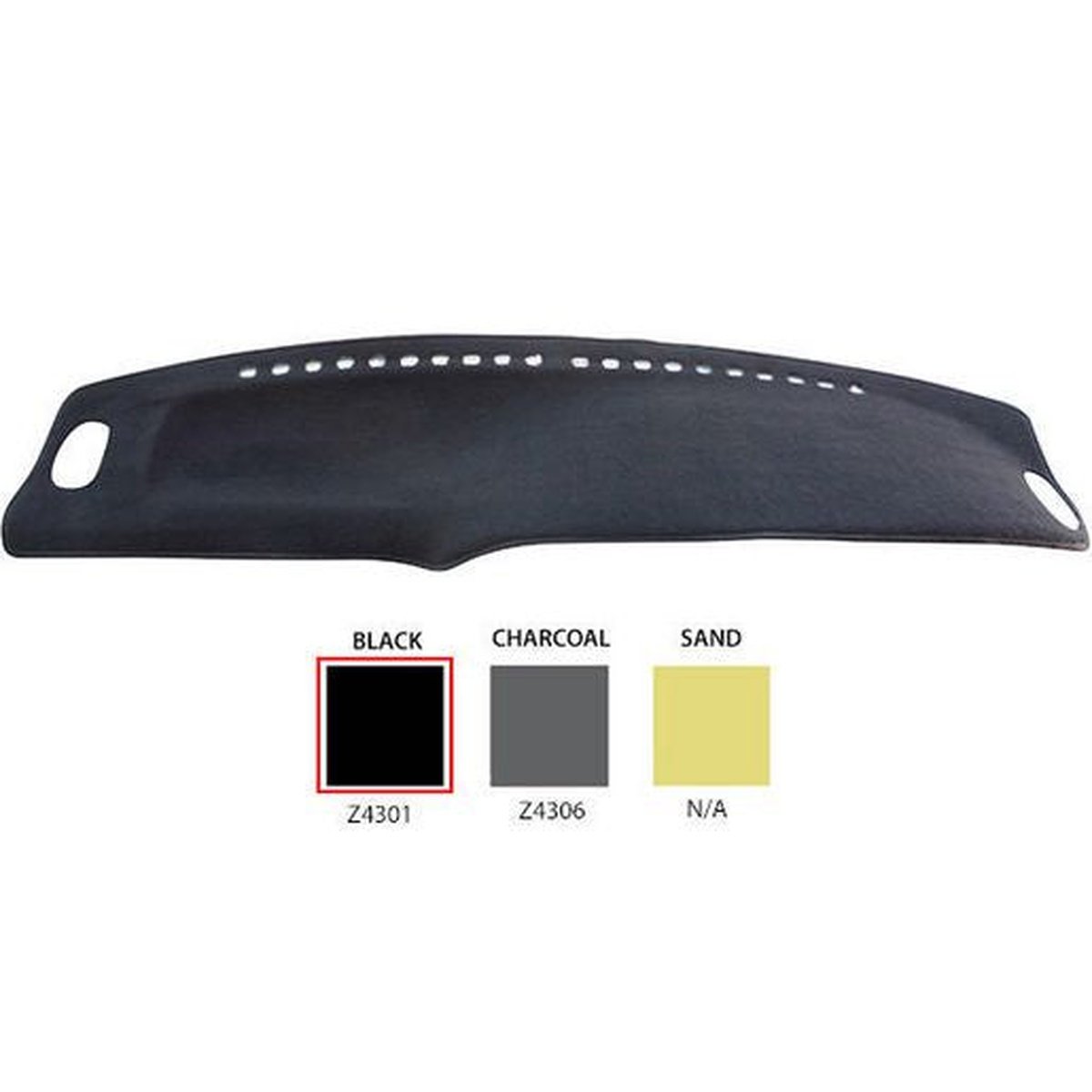 Sunland Dashmat Black fits FORD COURIER PG/PH, MAZDA BRAVO B4000 DX/SDX Z4301
