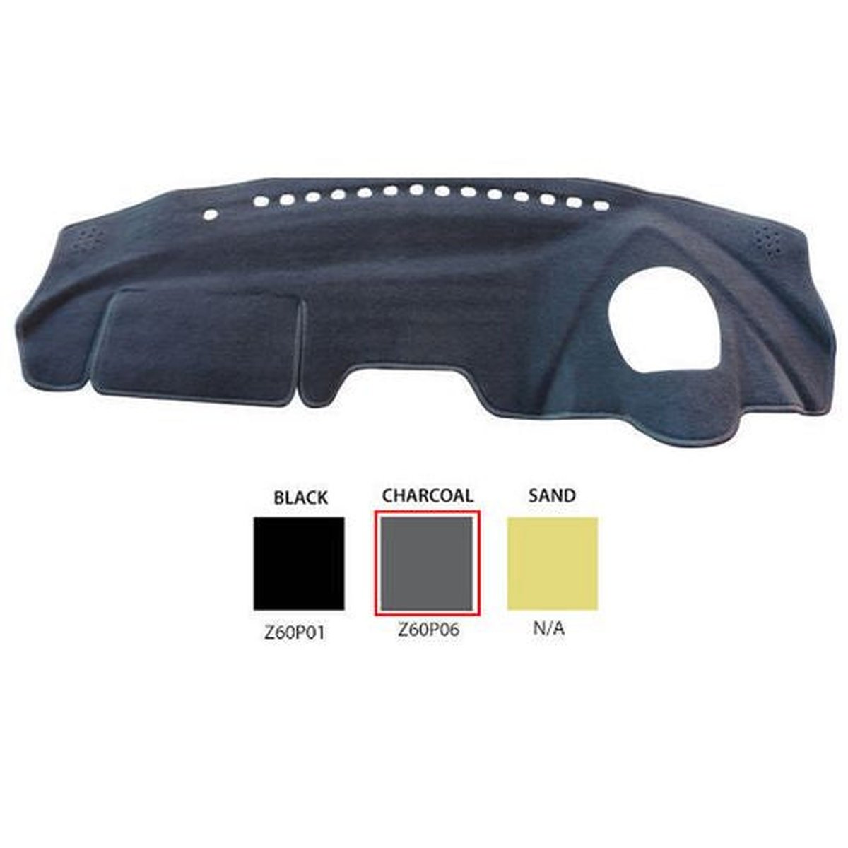Sunland Dashmat fits MAZDA 2 (DJ - 9/14 On) - Charcoal