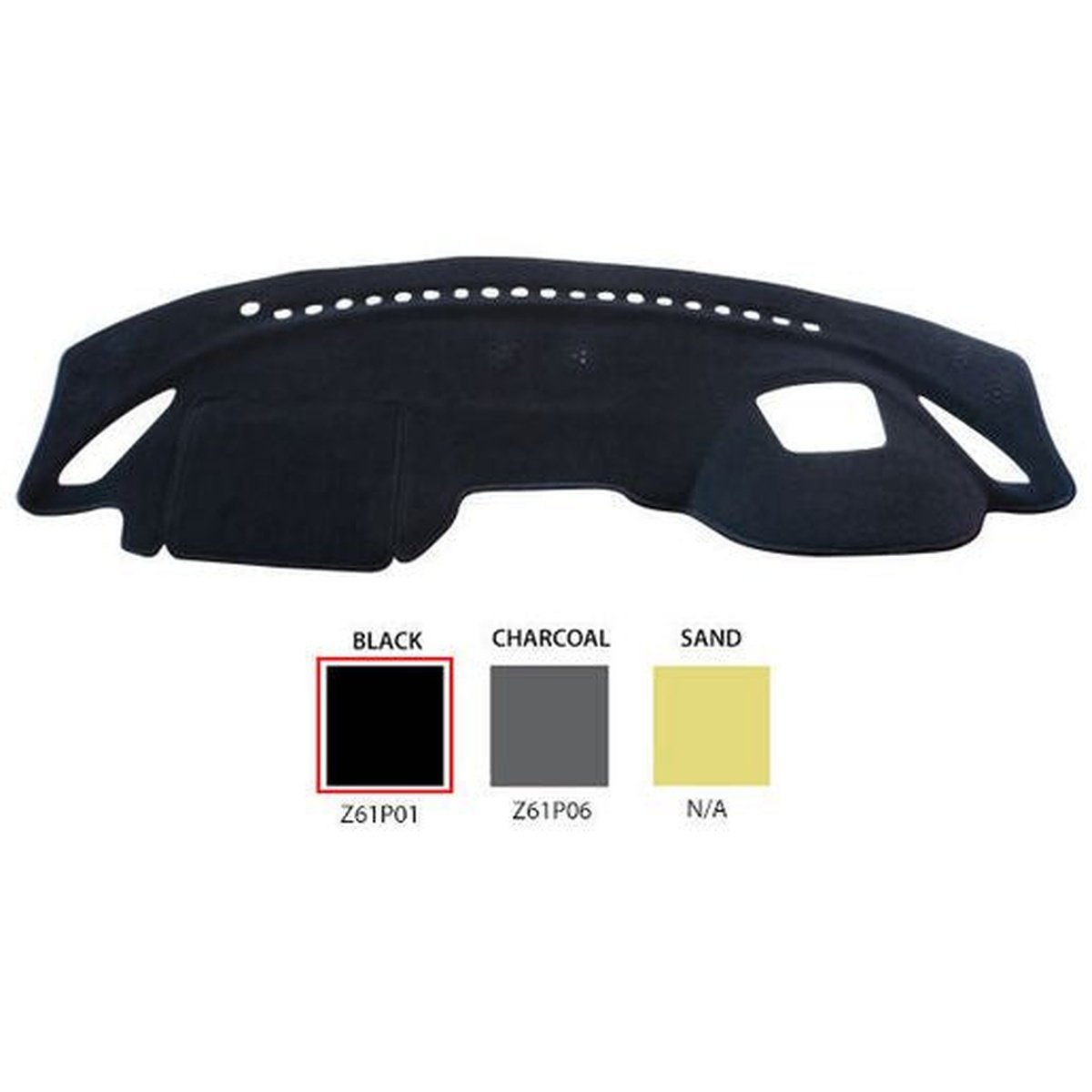 Sunland Dashmat fits MAZDA 6 (GJ SERIES II - 2015 On) - Black