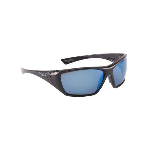 Bolle Aust Hustler Polarized Safety Glasses CSP Smoke Lens 1652618