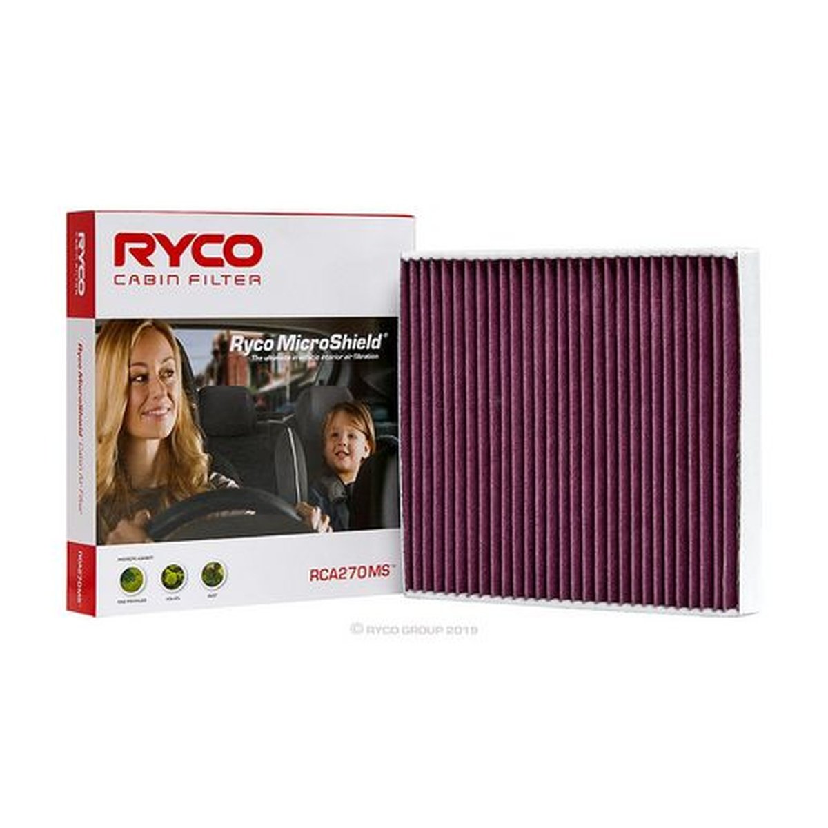 Ryco Cabin Air Filter RCA270MS