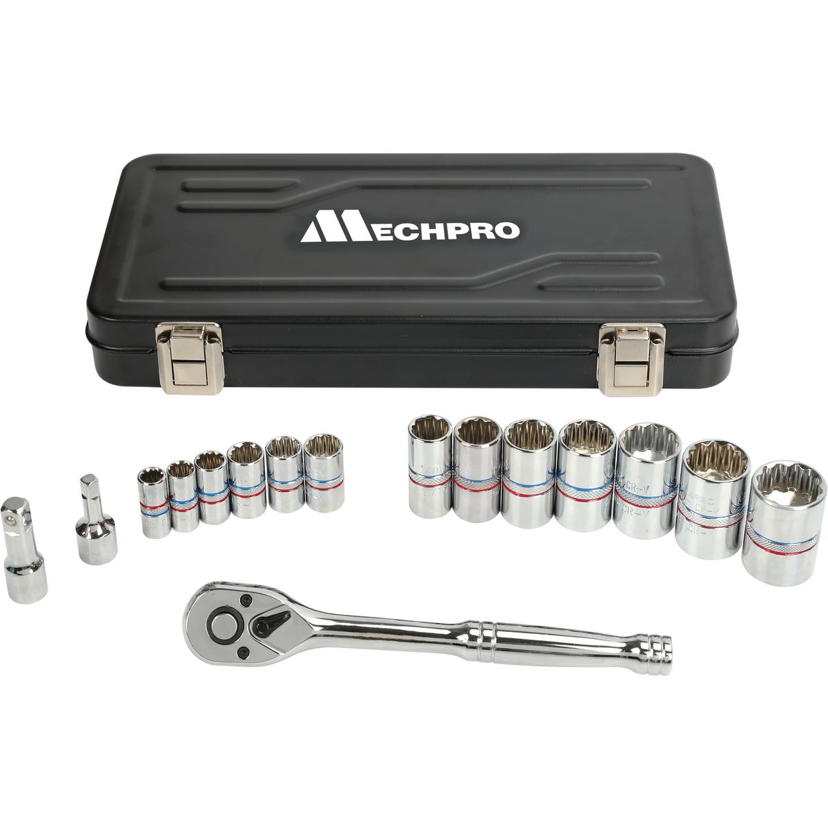 Mechpro Double-Ended Socket Set 16pc