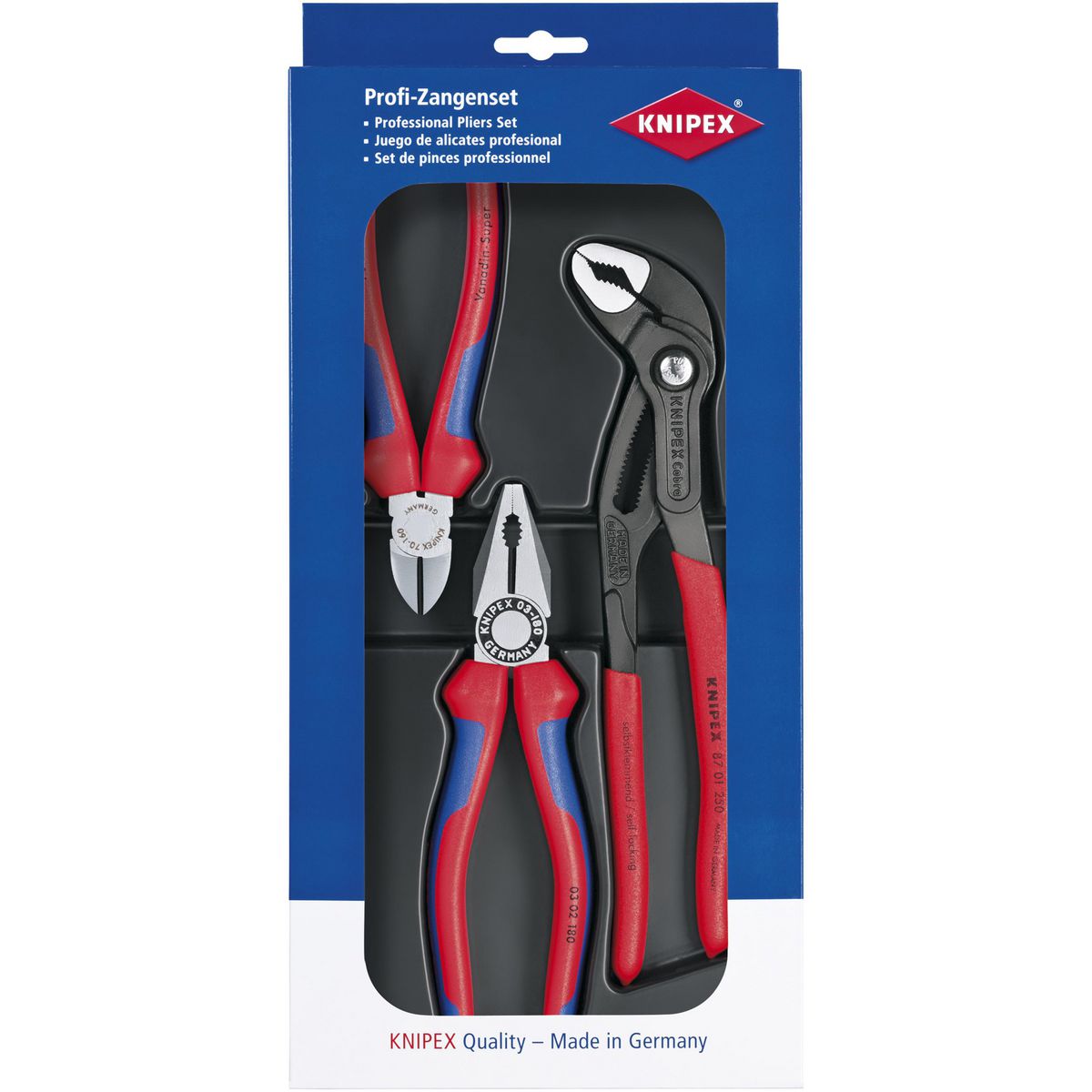 KNIPEX Tool Set 3Pc 002009V01