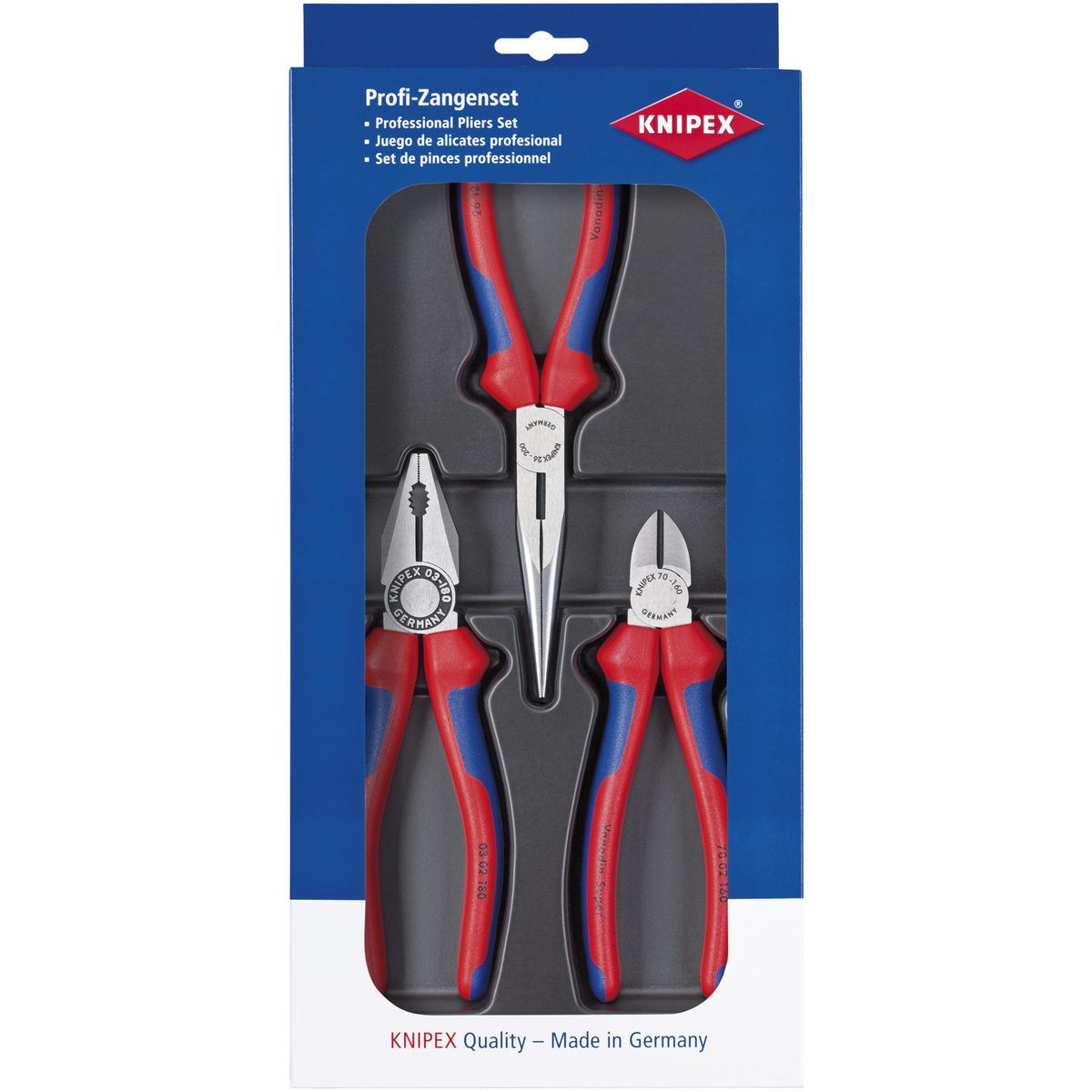 KNIPEX 3 Pc Pliers Set 2011