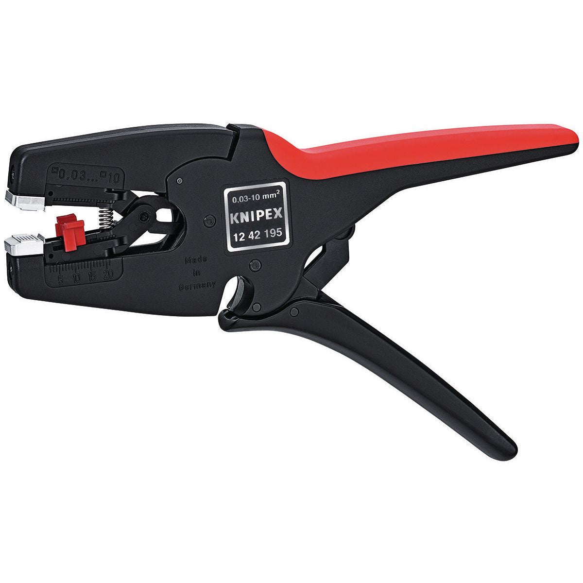 KNIPEX Self-Adjsuting Insulation Stripper 195mm 1242195
