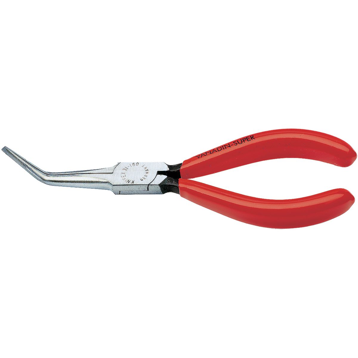 KNIPEX Needle Nose Gripping Pliers Bent 160mm 3121160