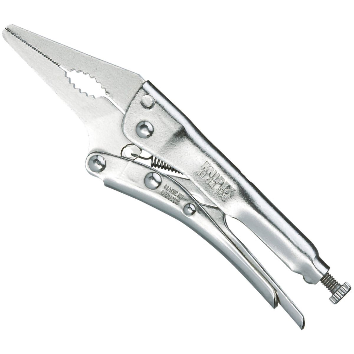 KNIPEX Locking Pliers Long Nose 165mm 4134165
