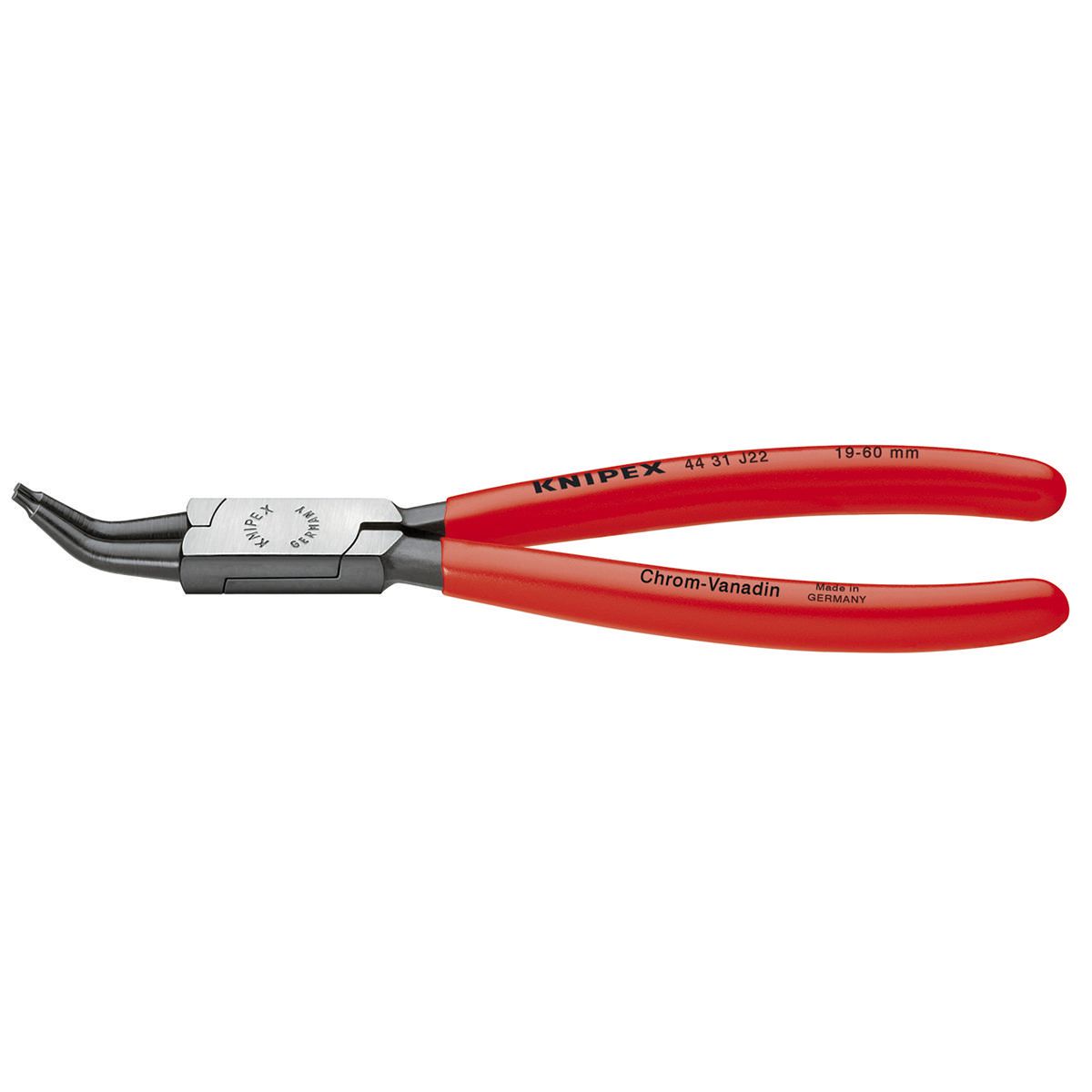 KNIPEX Internal Circlip Pliers Bent 140mm 4431J12