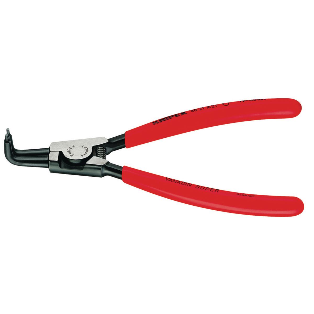 KNIPEX External Circlip Pliers Bent 170mm 4621A21