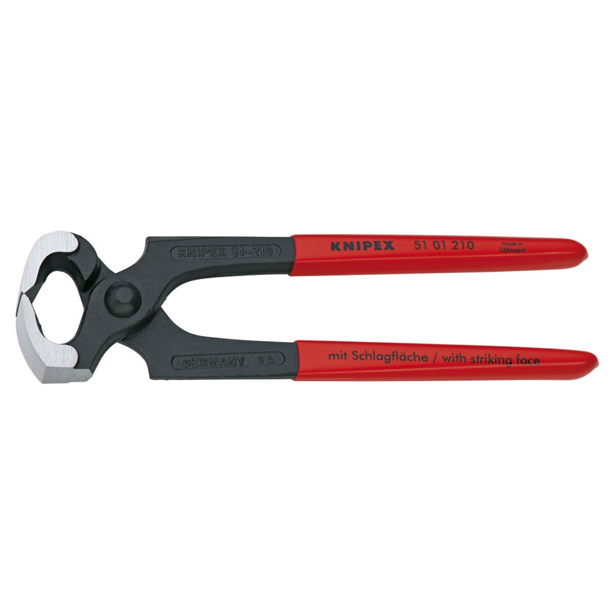 KNIPEX Carpenters' Pincer - Hammerhead 210Mm 5101210SB
