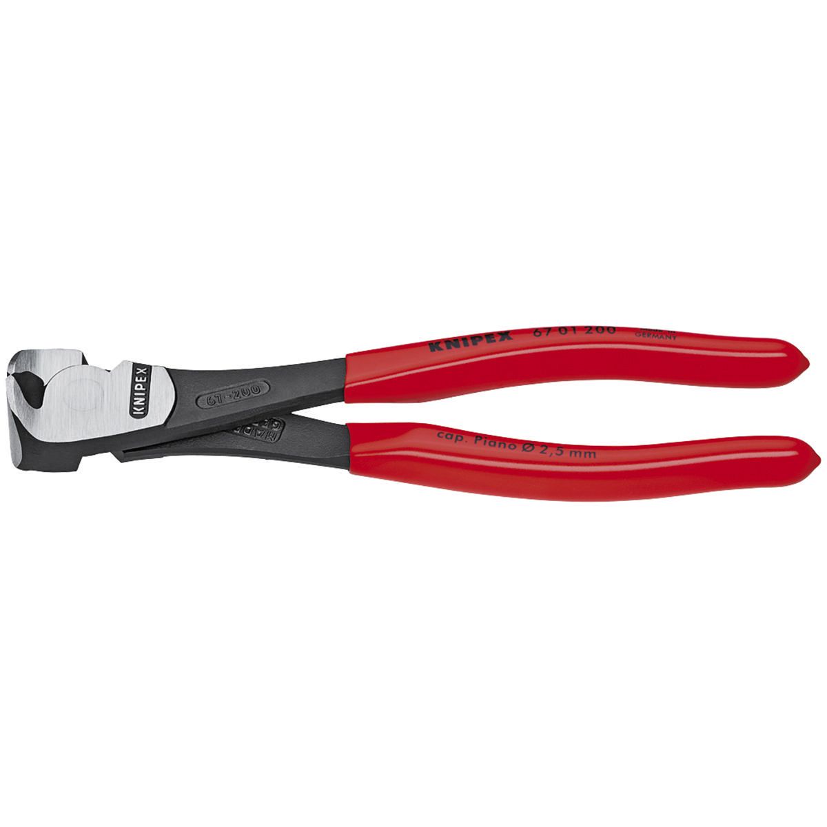 KNIPEX High Leverage End Cutting Pliers 160mm 6701160