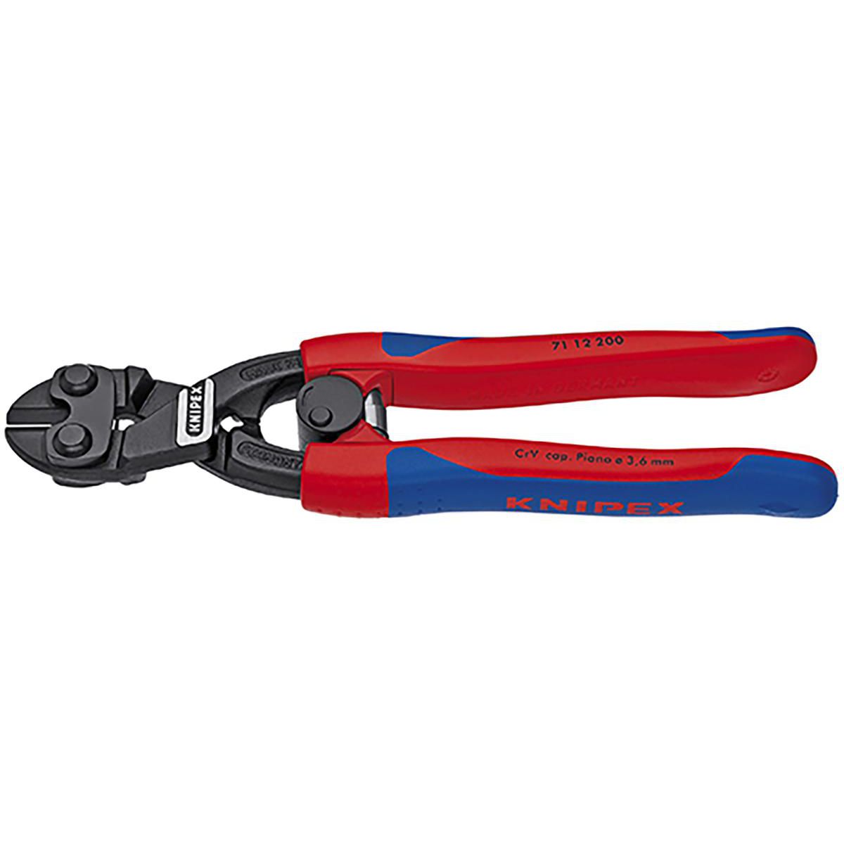 KNIPEX CoBolt Compact Bolt Cutter w/Lock 200mm 7112200