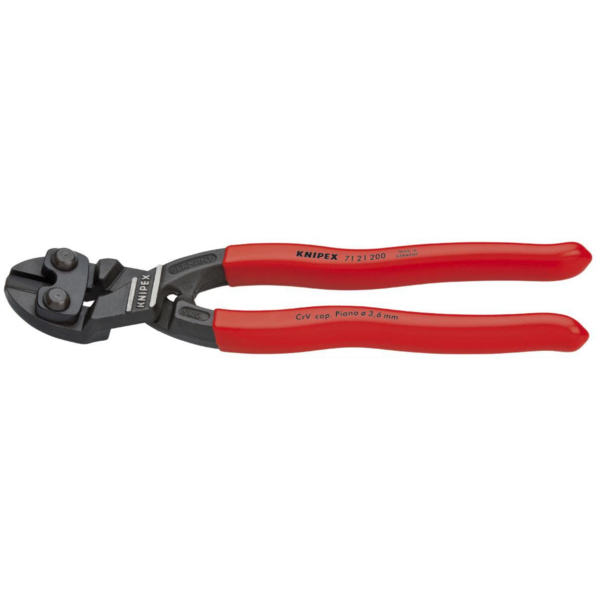 KNIPEX CoBolt Compact Bolt Cutter Bent 200mm 7121200