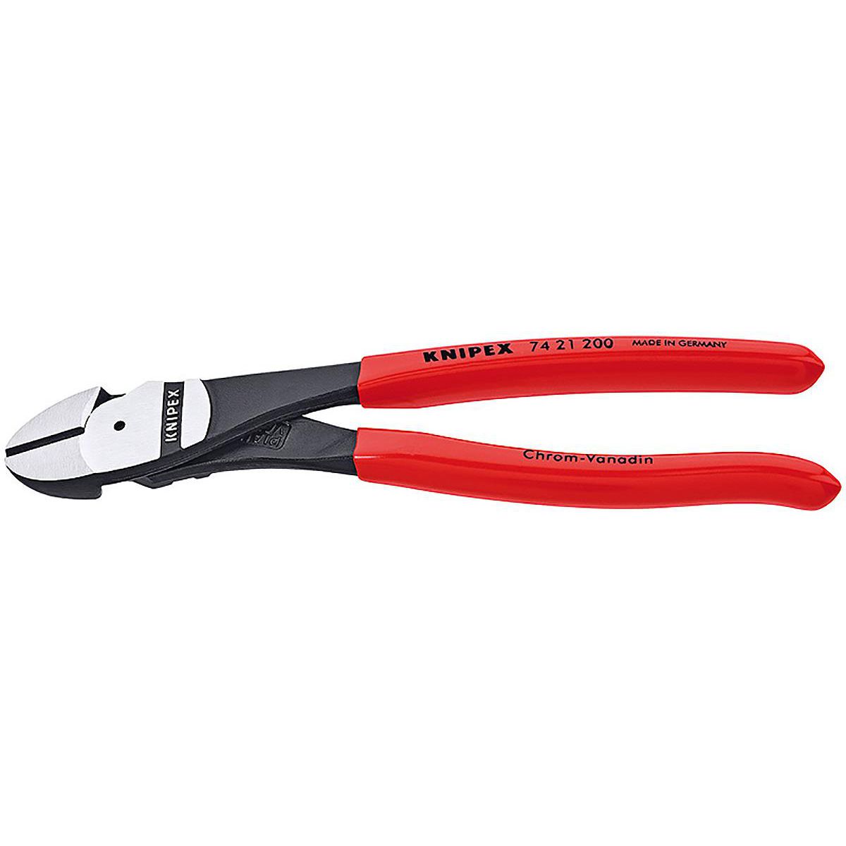 KNIPEX High Leverage Diagonal Cutting Pliers 200mm 7421200