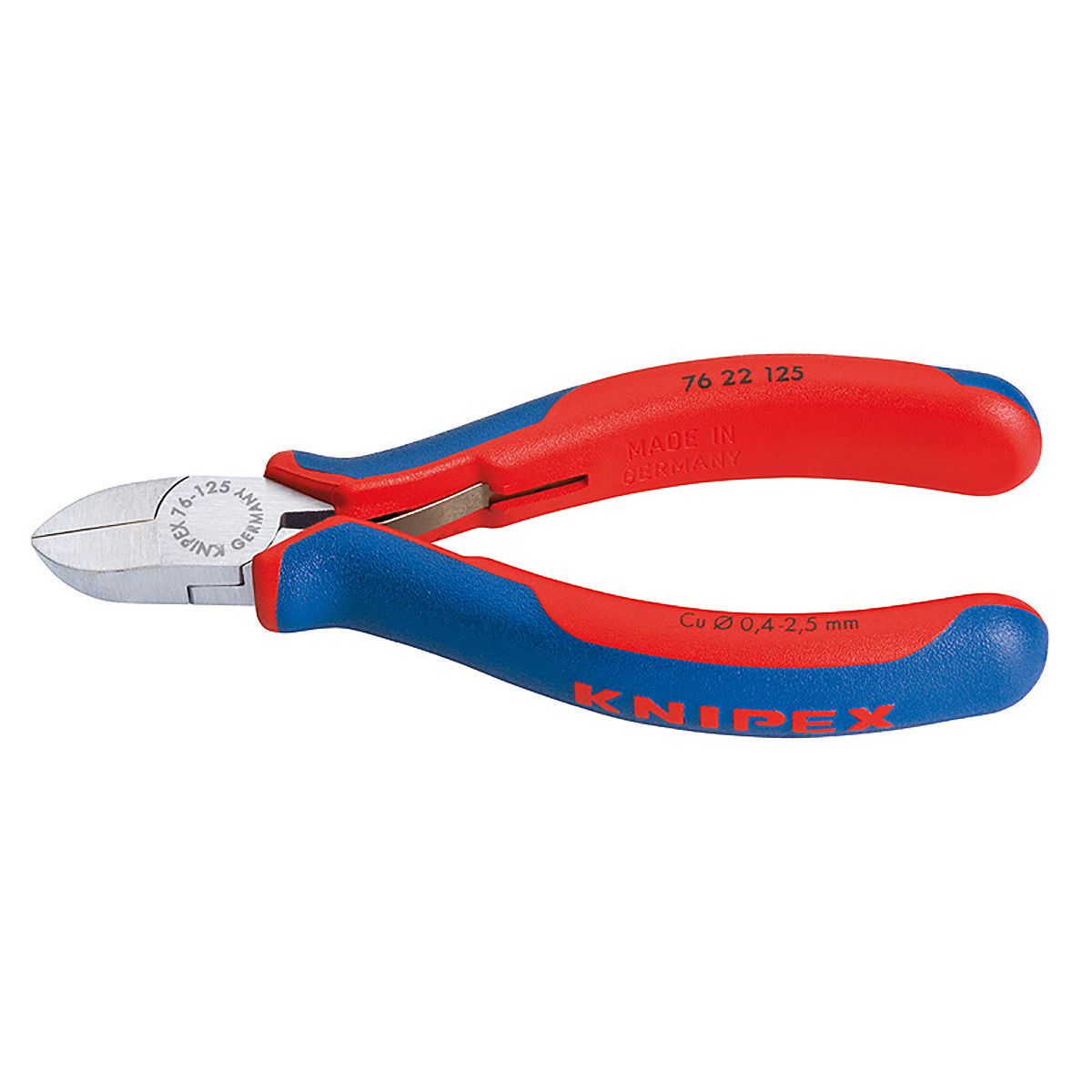 KNIPEX Electronics Diagonal Cutting Pliers 125mm 7622125