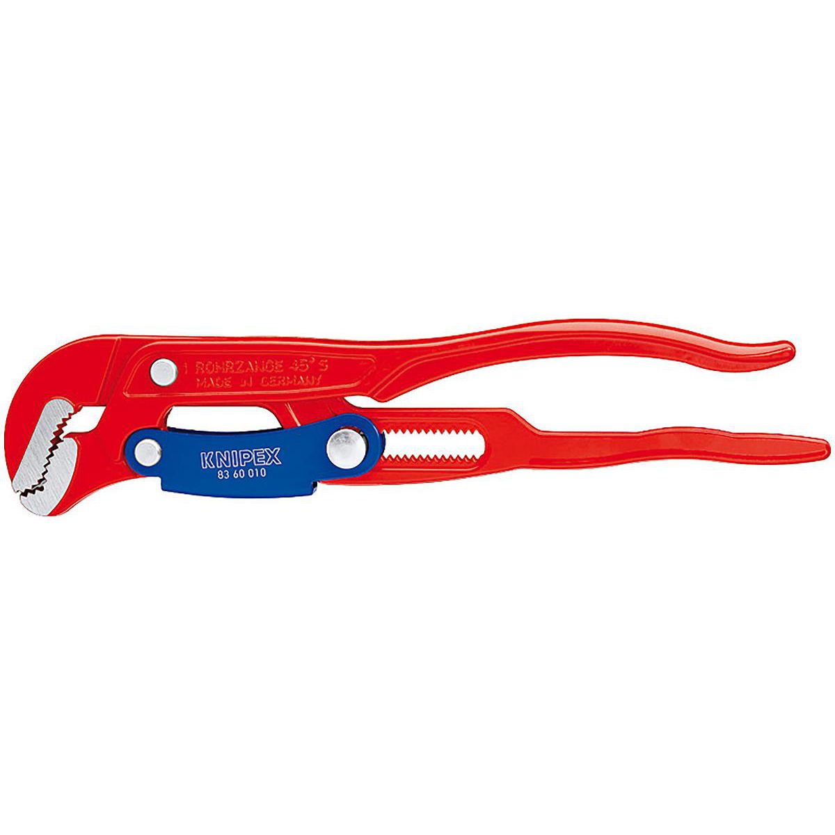 KNIPEX Pipe Wrench S-Type Ratcheting 1In 8360010