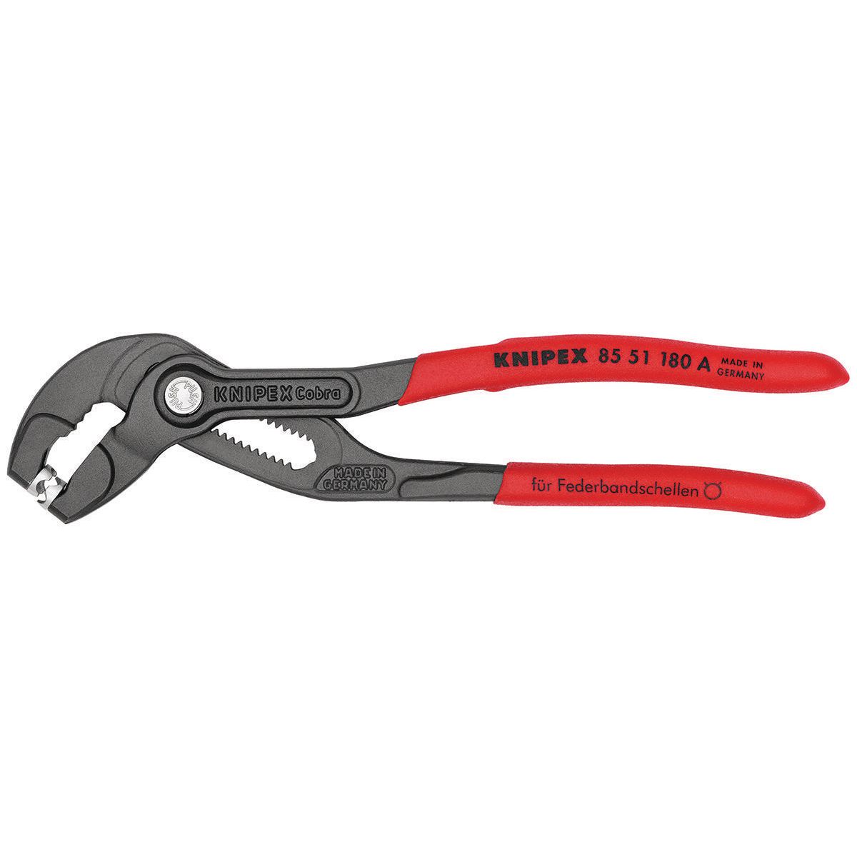 KNIPEX Spring Hose Clamp Pliers 180Mm 8551180ASB