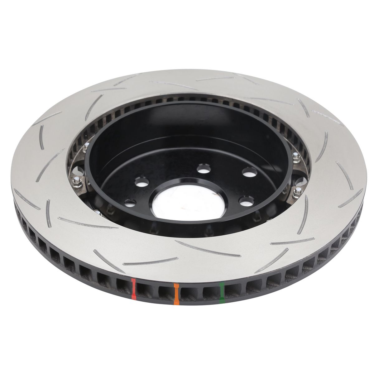 DBA T3 5000 Slotted 2Pc Brake Rotor Rear LH DBA52903BLKLS