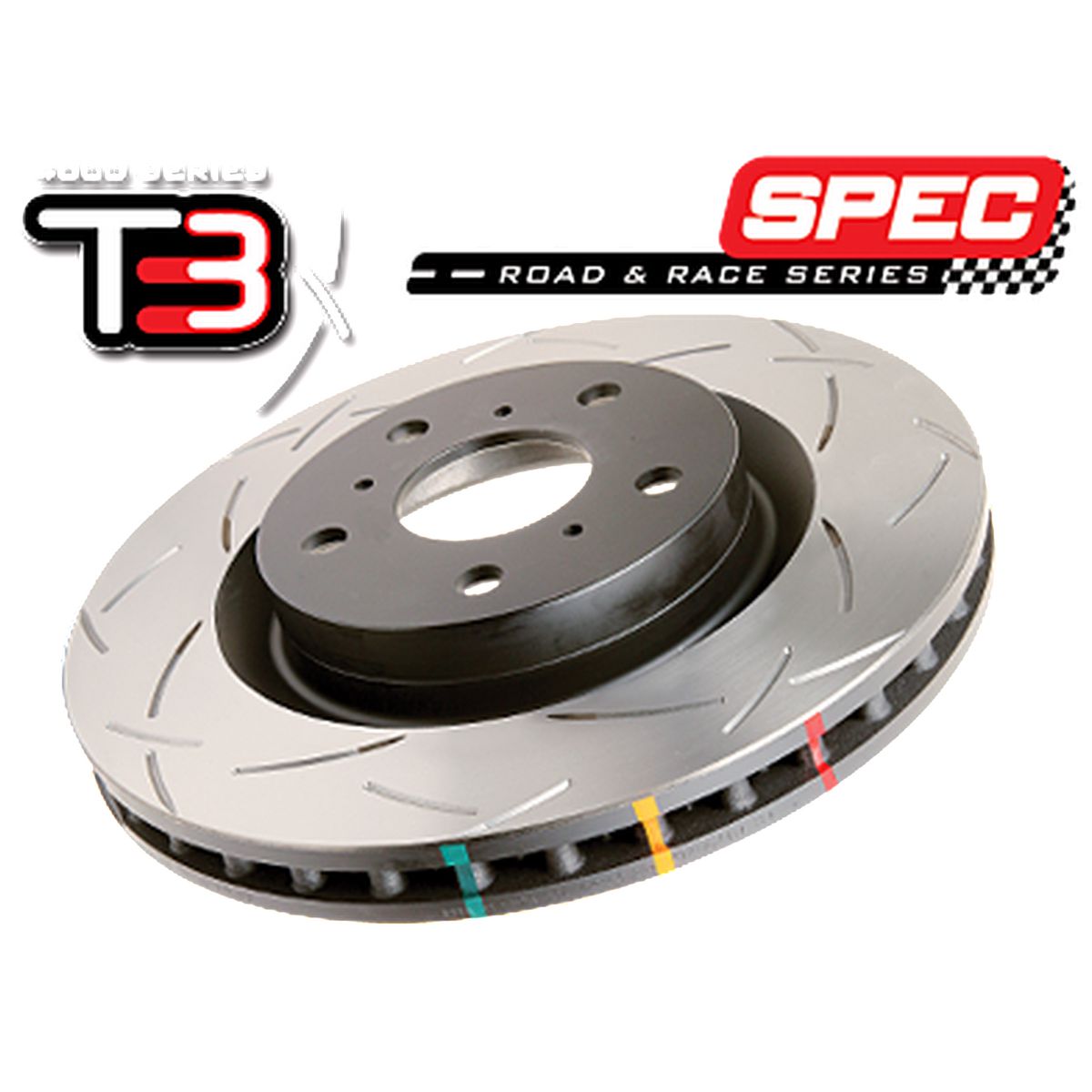 DBA T3 4000 Performance Slotted Brake Rotor Pair 296mm Rear DBA4102S