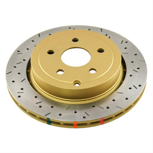 DBA HD 4000 Drilled Slotted Brake Rotor Single 290mm Rear DBA42663XS-10