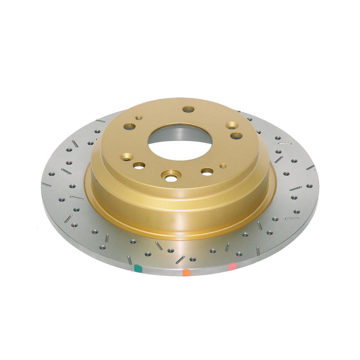 DBA HD 4000 Drilled Slotted Brake Rotor Single Rear DBA42503XS
