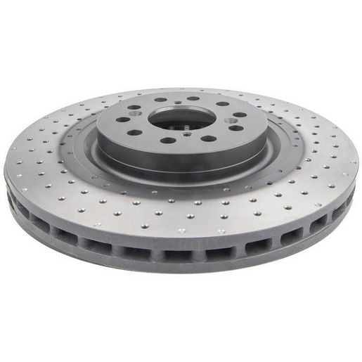 DBA XD 4000 Drilled Dimpled Brake Rotor Single 350mm Rear DBA42281XD