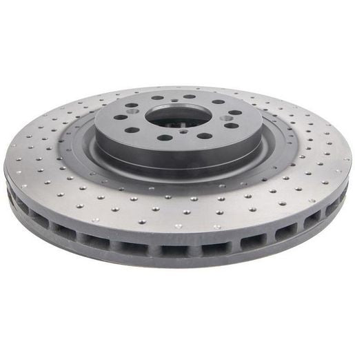 DBA XD 4000 Drilled Dimpled Wave Brake Rotor Single 340mm Front DBA42830WXD