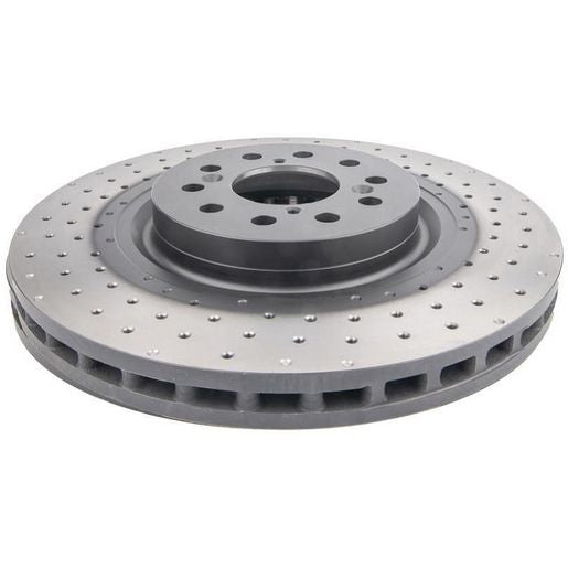 DBA XD 4000 Drilled Dimpled Brake Rotor Single 355mm Front DBA42604XD