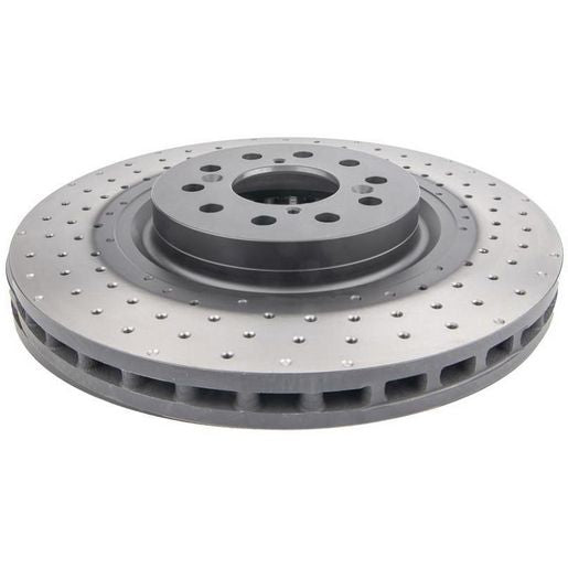 DBA XD 4000 Drilled Dimpled Brake Rotor Single 330mm Front DBA42284XD