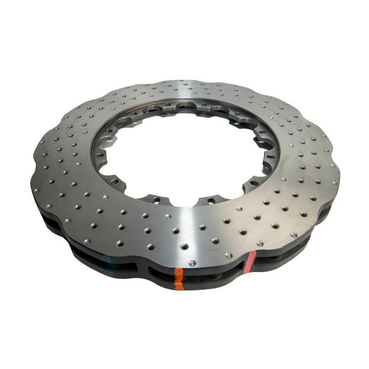 DBA XD 5000 Drilled Dimpled Replacement Wave Brake Rotor Single 365mm Front DBA52834.1WXD