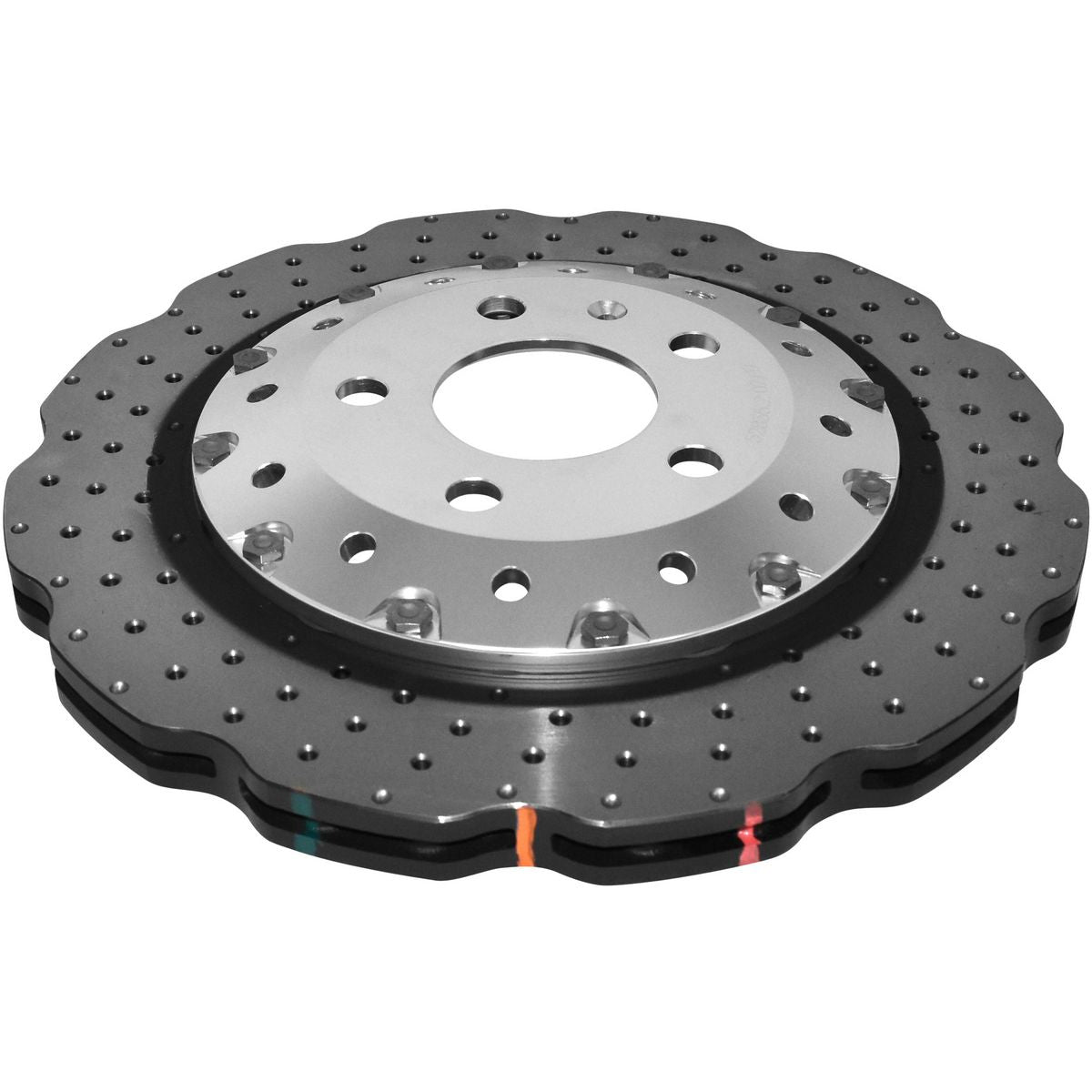 DBA XD 5000 Drilled Dimpled 2Pc Wave Brake Rotor Single 365mm Front DBA52834WSLVXD