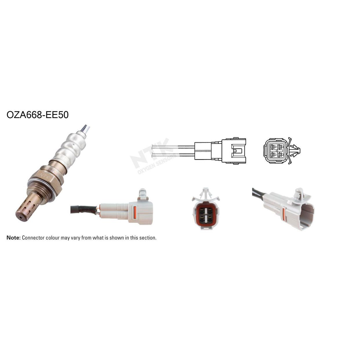NTK Oxygen Lambda Sensor OZA668-EE50