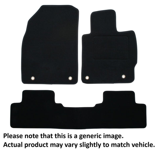 Sunland Floormats fits HOLDEN COLORADO (RC) 3 Piece - Black