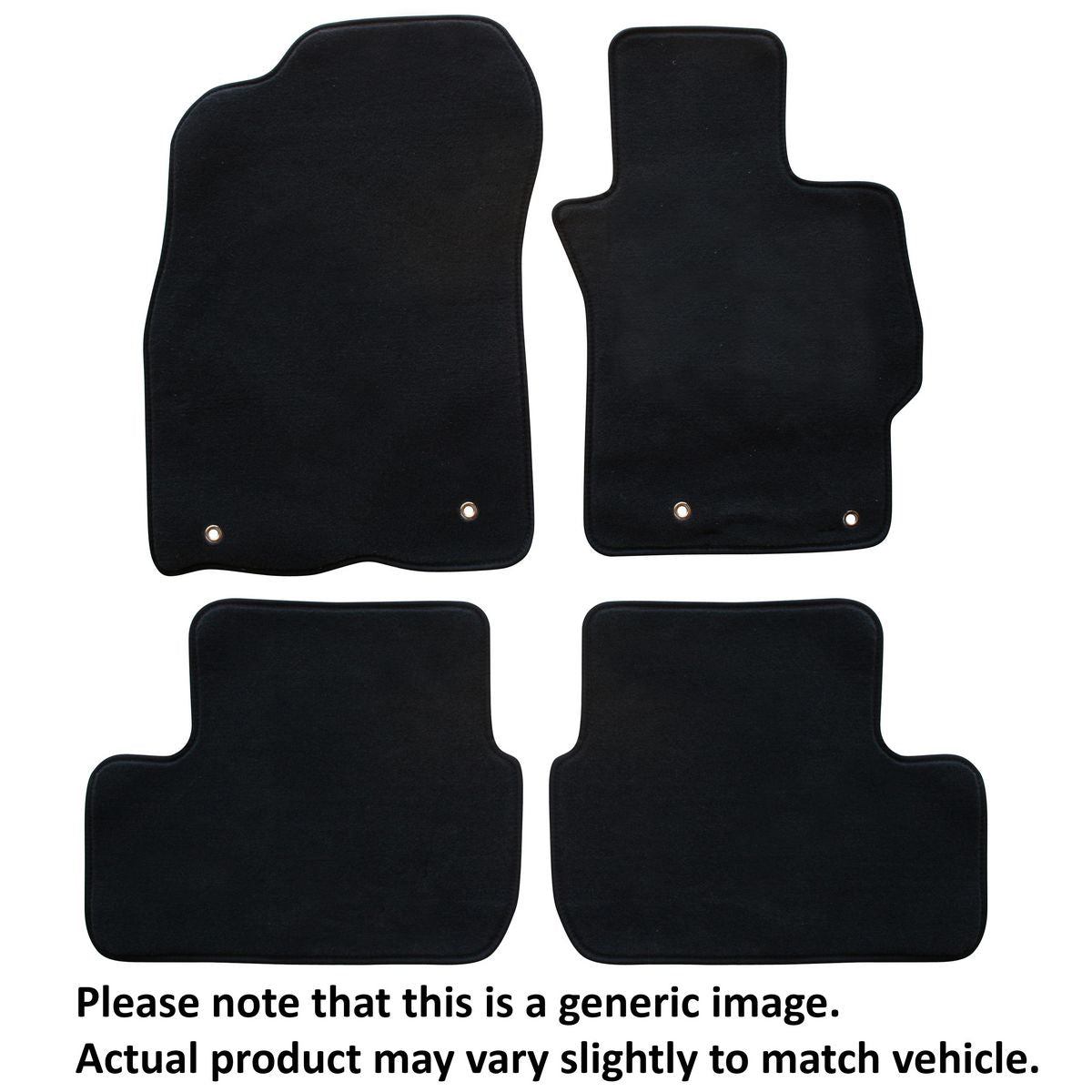 Sunland Floormats fits HOLDEN STATESMAN (WM) 4 Piece - Black