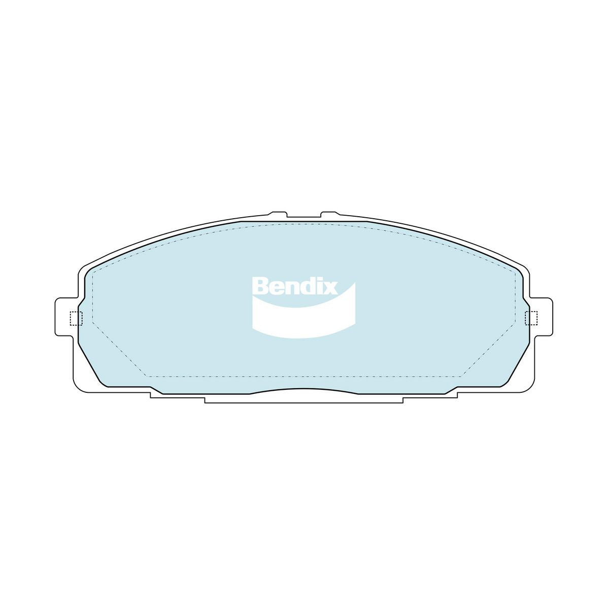 Bendix Heavy Duty Brake Pad Set Front DB2482 HD