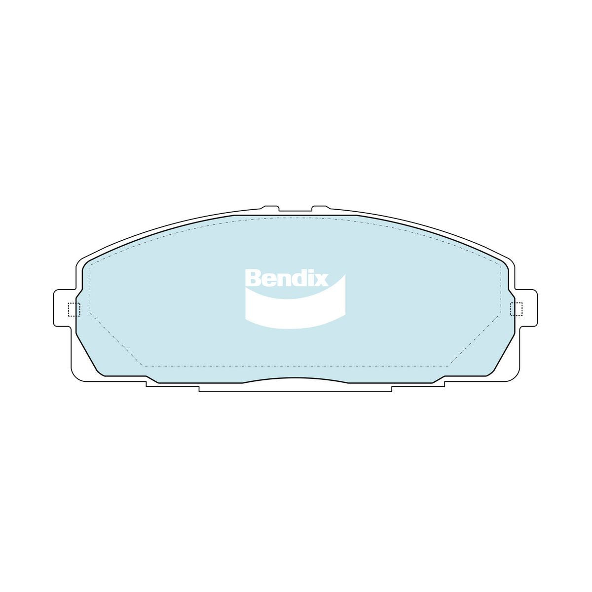 Bendix Heavy Duty Brake Pad Set Front DB2482 HD