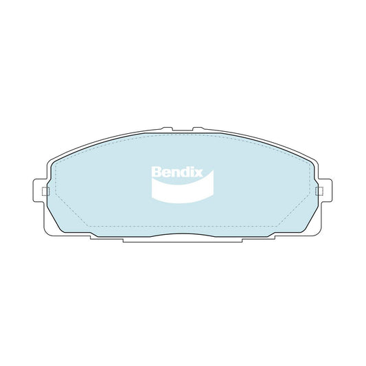 Bendix Heavy Duty Brake Pad Set Front DB2482 HD