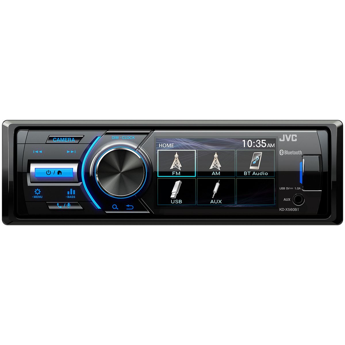 JVC 3in. Monitor Bluetooth Head Unit KD-X560BT