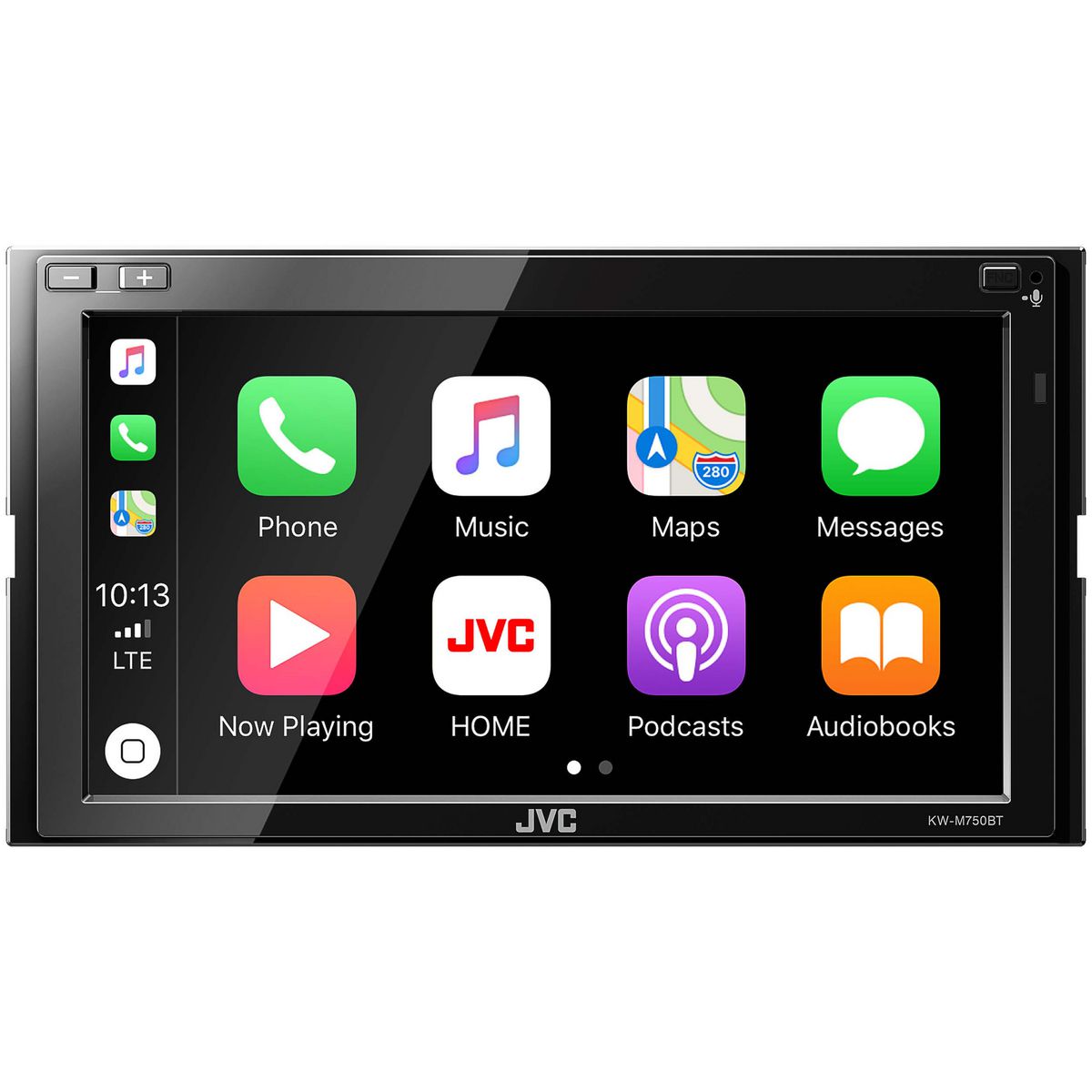 JVC Apple CarPlay Android Auto 2-DIN Head Unit KW-M750BT