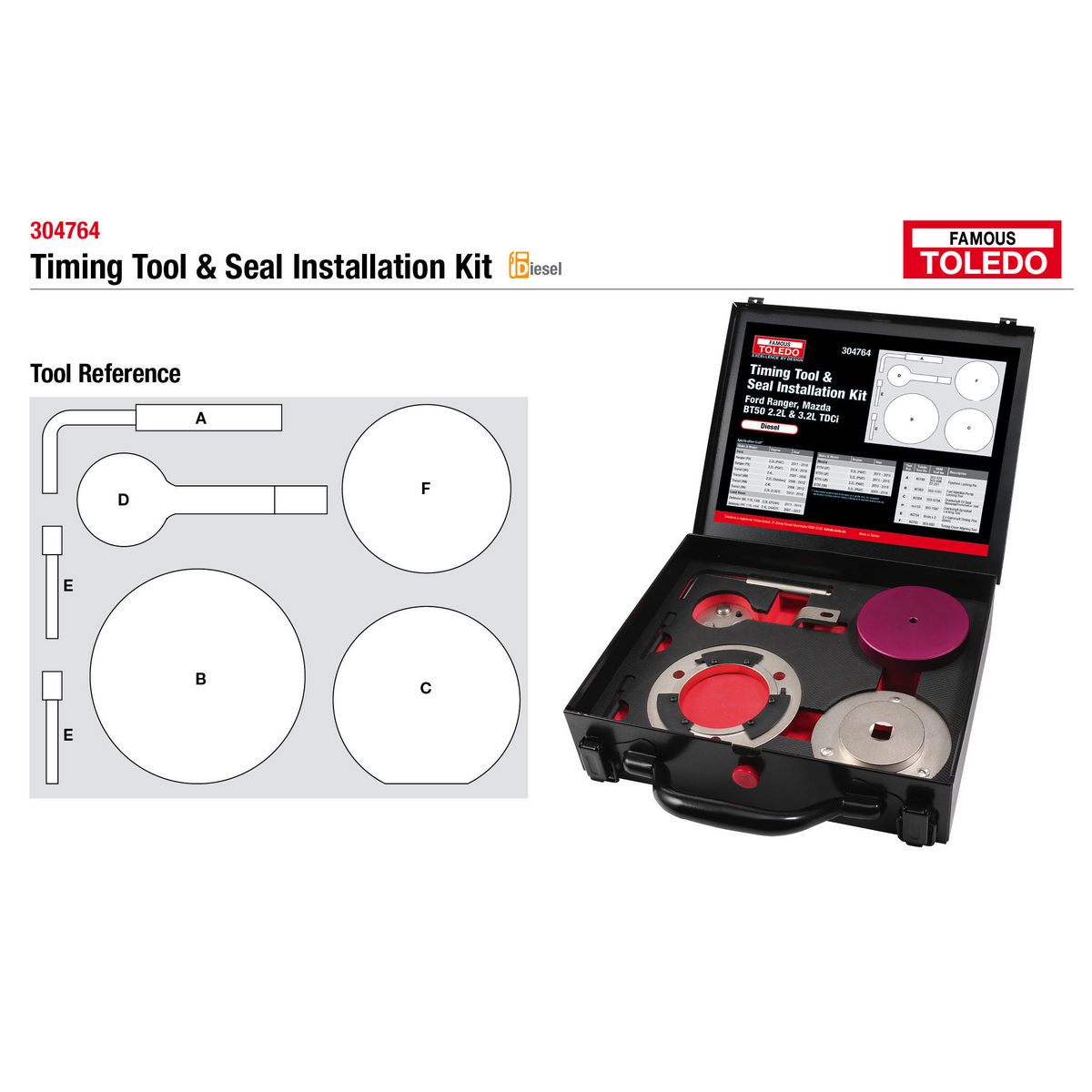 Toledo Timing Tool Kit 304764