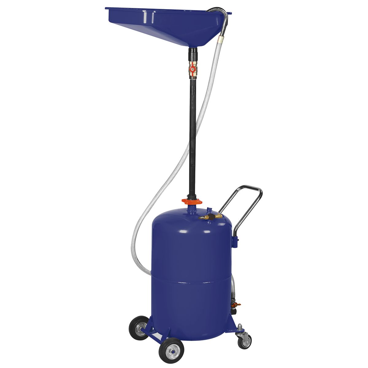 Mechpro Mobile Self Evacuating Waste Oil Drainer 65L