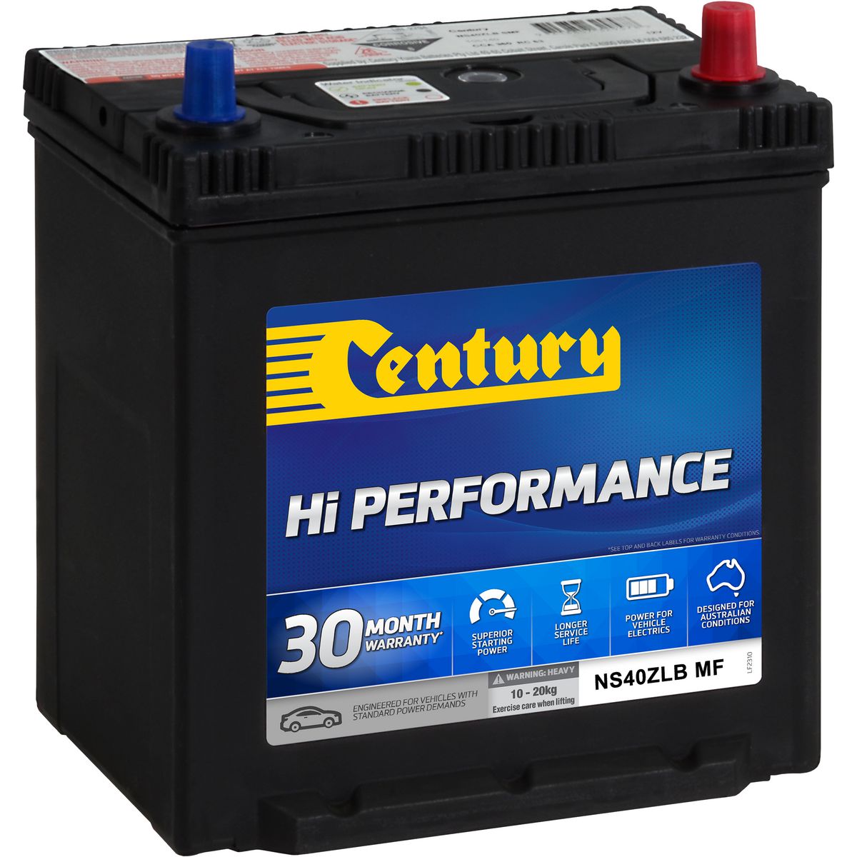 Century Batteries Battery-Car & Pass 30M 105141 NS40ZLB MF