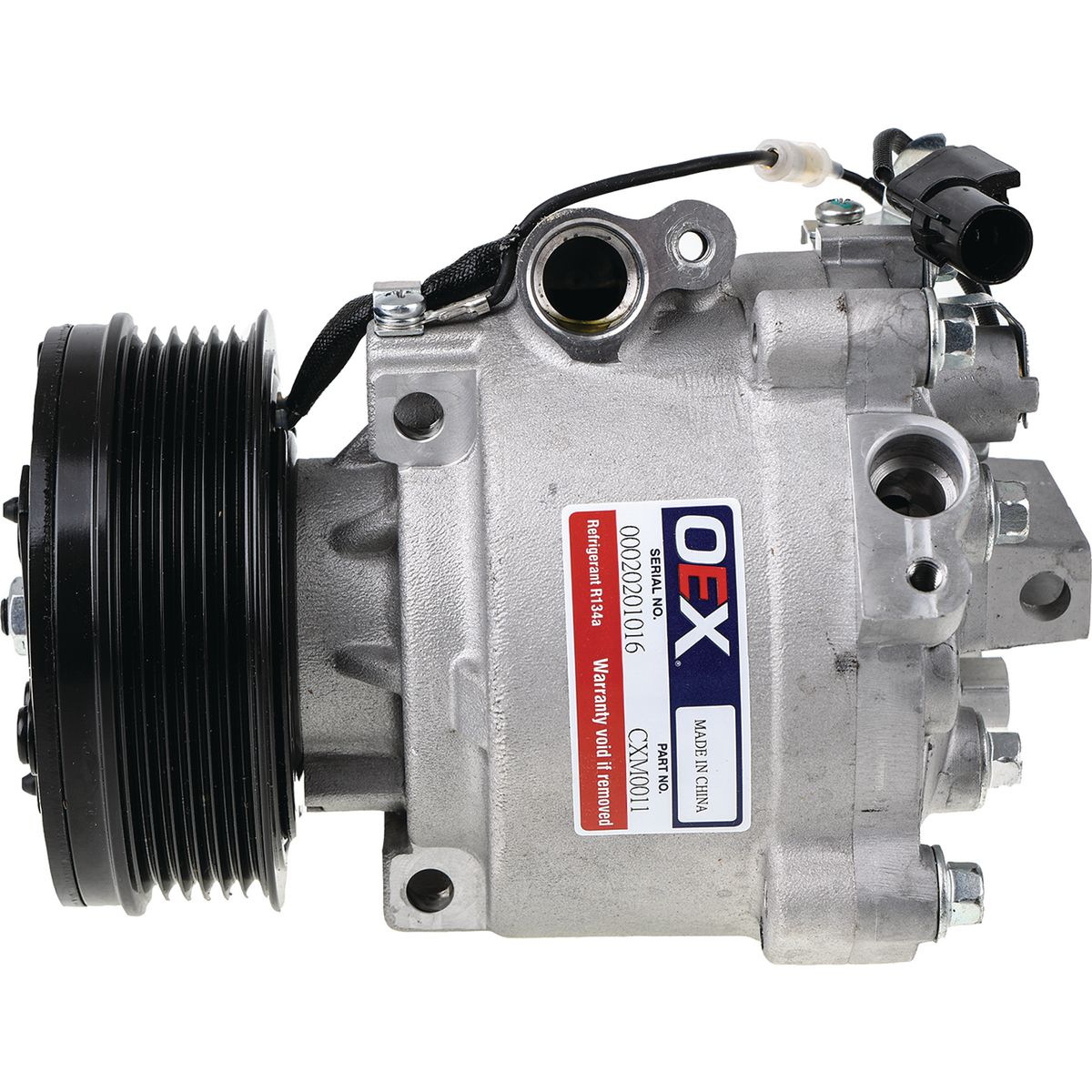 OEX Air Conditioning Compressor 12V Direct Mount Mitsubishi Qs90 Style CXM0011